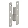 Paumelle de Paris porte d'entrée / d'intérieur, 110x55x2.5mm, inox, gauche - THIRARD