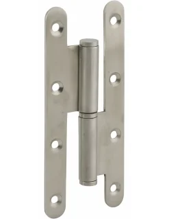 Paumelle de Paris porte d'entrée / d'intérieur, 140x55x2.5mm, inox, gauche - THIRARD