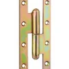 Paumelle de Paris porte d'entrée / d'intérieur, 140x55mm, acier, droite - THIRARD