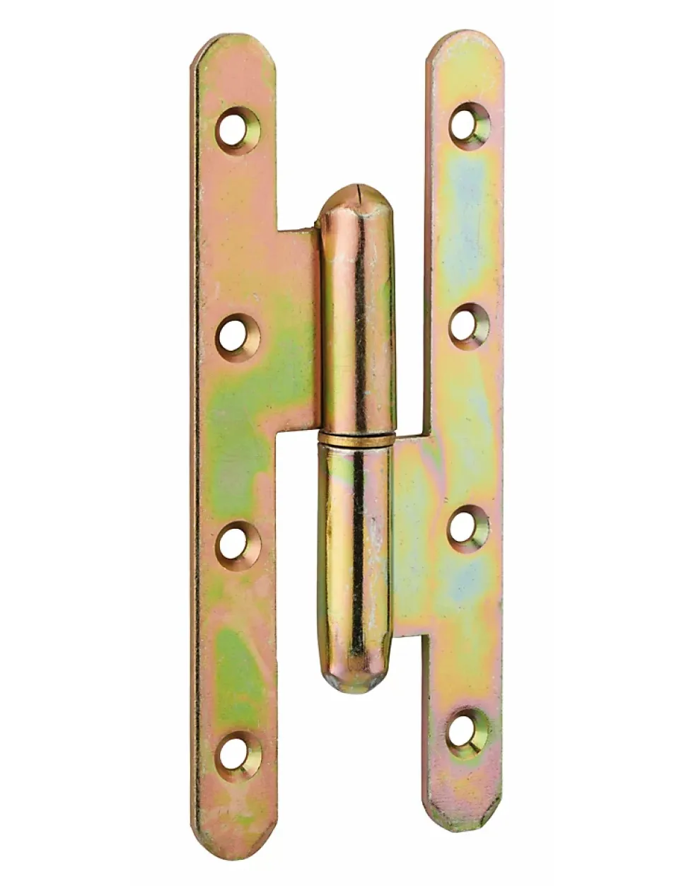 Paumelle de Paris porte d'entrée / d'intérieur, 140x55mm, acier, droite - THIRARD