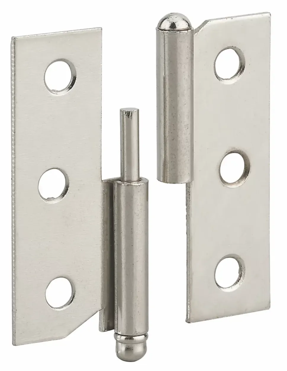Paumelle de porte de meuble / porte légère, 50x40mm, acier, gauche - THIRARD