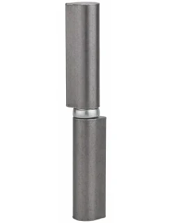 Paumelle de porte d'entrée / d'intérieur à souder, acier, H.160mm, roulement à billes - THIRARD