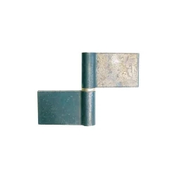 Paumelle de sécurité longue lame - FAURE Argent 100 Droite