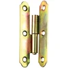 Paumelle espagnole droite bichromatée 80 x 45 mm