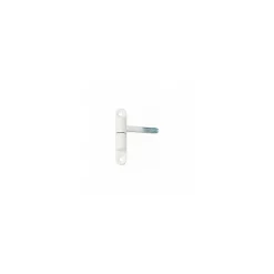 Paumelle fiche diamètre 13mm hauteur 68mm époxy blanc - MONIN - 654000