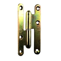 Paumelle gauche bronze QCL 110 x 55 mm
