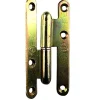 Paumelle gauche bronze QCL 80 x 40 mm
