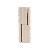 Paumelle universelle blanc 50 mm vendue par 2