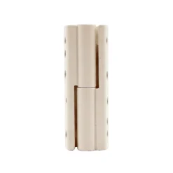 Paumelle universelle blanc 50 mm vendue par 2