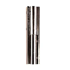 Paumelle universelle laiton chromé 50 mm vendue par 2
