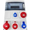 Pcsn12pt - Coffret Pour Prise étanche Ip65 - Prédécoupage 6 Prises - 1 Rangée De 12 Modules - Ide Star