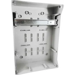 Pcsn12pt - Coffret Pour Prise étanche Ip65 - Prédécoupage 6 Prises - 1 Rangée De 12 Modules - Ide Star