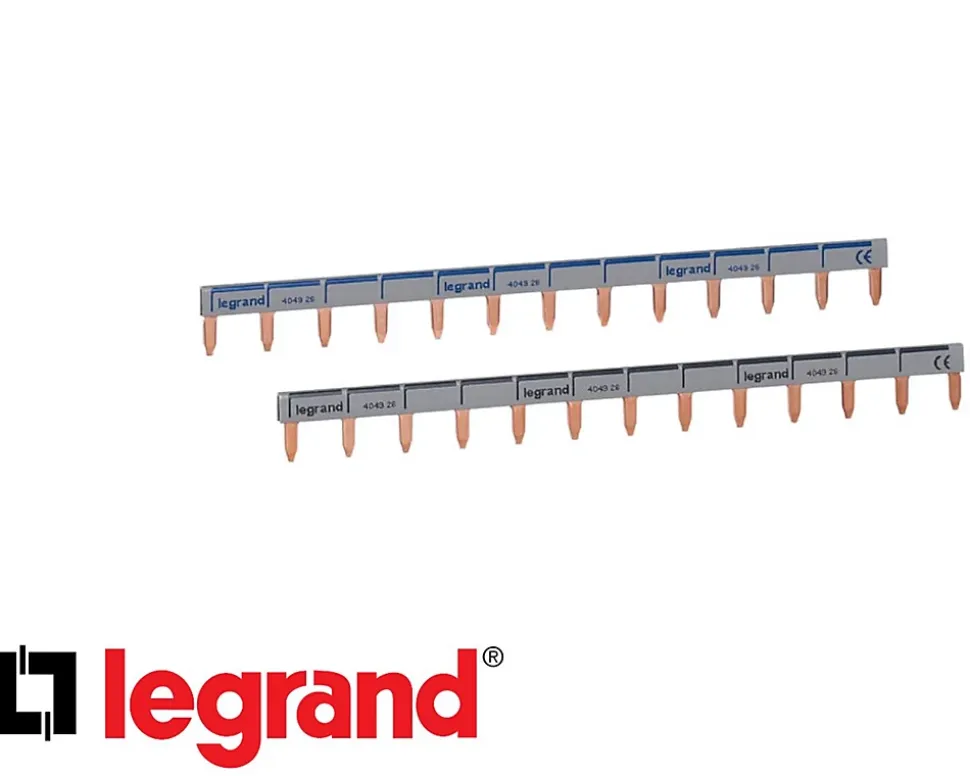 Peigne horizontal 13 modules phase + neutre Legrand HX
