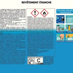 Peinture anti condensation cuisines et salles de bains Julien mat blanc mat 0,75L