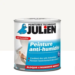 Peinture anti humidité Julien blanc satiné 2,5L