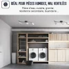 Peinture anti-condensation, anti odeur pour pièces humides Vert Blanc - RAL 6019 - 2.5 L - ARCANE INDUSTRIES