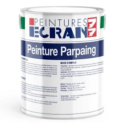 Peinture parpaing, bloc béton, agglo béton, peinture professionnelle opacifiante, sans odeur, mur intérieur, extérieur ECRAN77-5 l