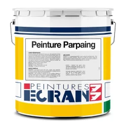 Peinture parpaing, bloc béton, agglo béton, peinture professionnelle opacifiante, sans odeur, mur intérieur, extérieur ECRAN77-15