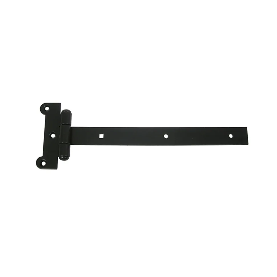 Penture bout carré acier noir Afbat L.500 mm
