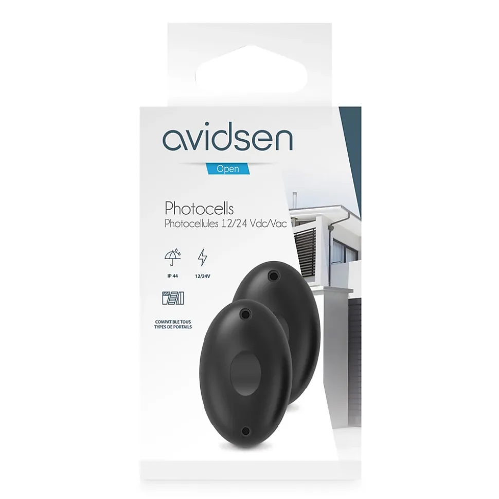 Photocellules pour toutes motorisations de portail Avidsen 12V/24V
