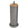 Pied de lit design H. 150 mm x ø 50 mm