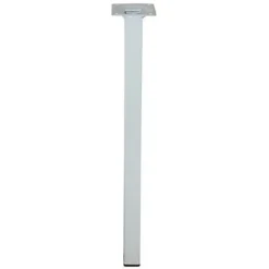 Pied de meuble Diall blanc 25 x 25 x H. 100 mm