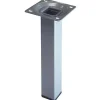 Pied de meuble Diall gris 25 x 25 x H. 150 mm