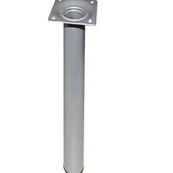 Pied de meuble Diall H. 150 mm x ø 30 mm gris