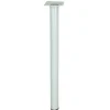 Pied de meuble Diall H. 200 mm x ø 30 mm blanc