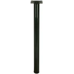 Pied de meuble Diall H. 100 mm x ø 30 mm noir