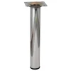 Pied de meuble Diall H. 200 mm x ø 30 mm chromé