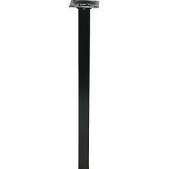 Pied de meuble Diall noir 25 x 25 x H. 100 mm