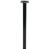 Pied de table Diall 25 x 25 x H. 350 mm noir