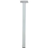 Pied de table Diall 25 x 25 x H. 350 mm blanc