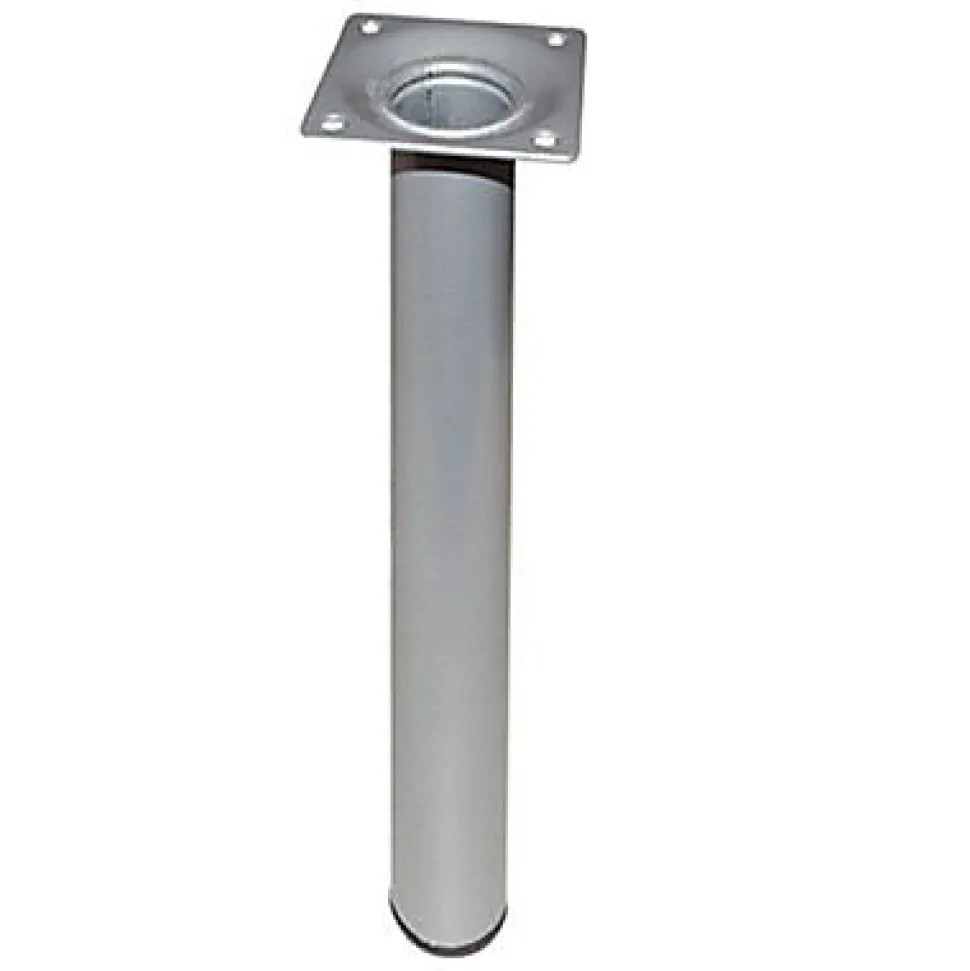 Pied de table Diall ø3 x H. 80 cm gris