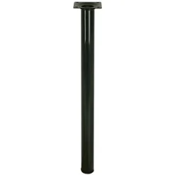 Pied de table Diall ø30 x H. 500 mm noir