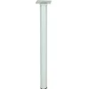 Pied de table Diall ø3 x H. 80 cm blanc