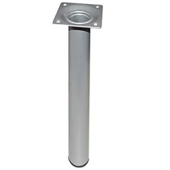Pied de table Diall H. 30 cm x Ø 3 cm métal