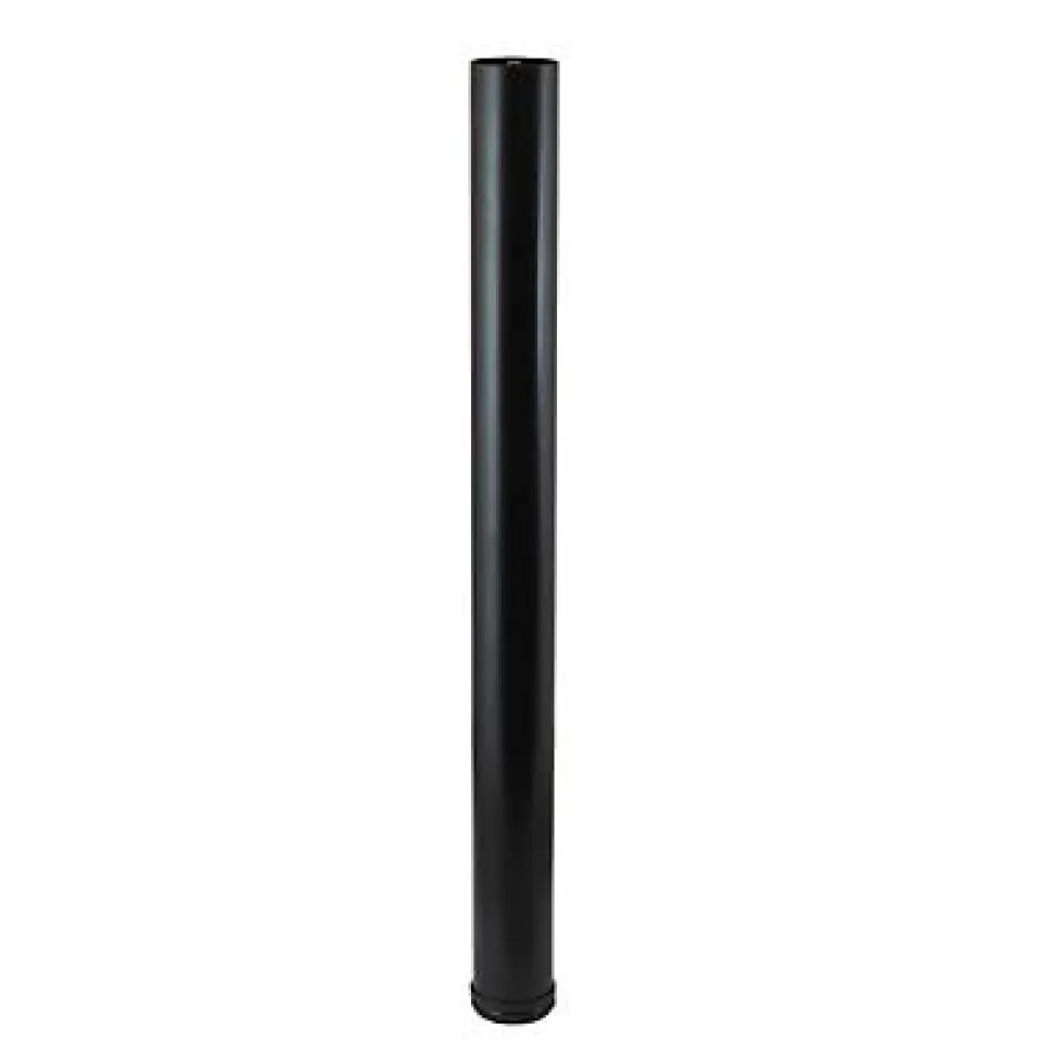 Pied de table réglable Diall ø60 x H. 700 mm noir