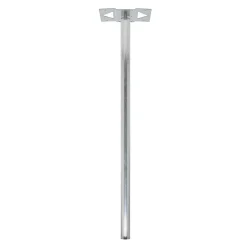 Pied elliptique Aluminium brut