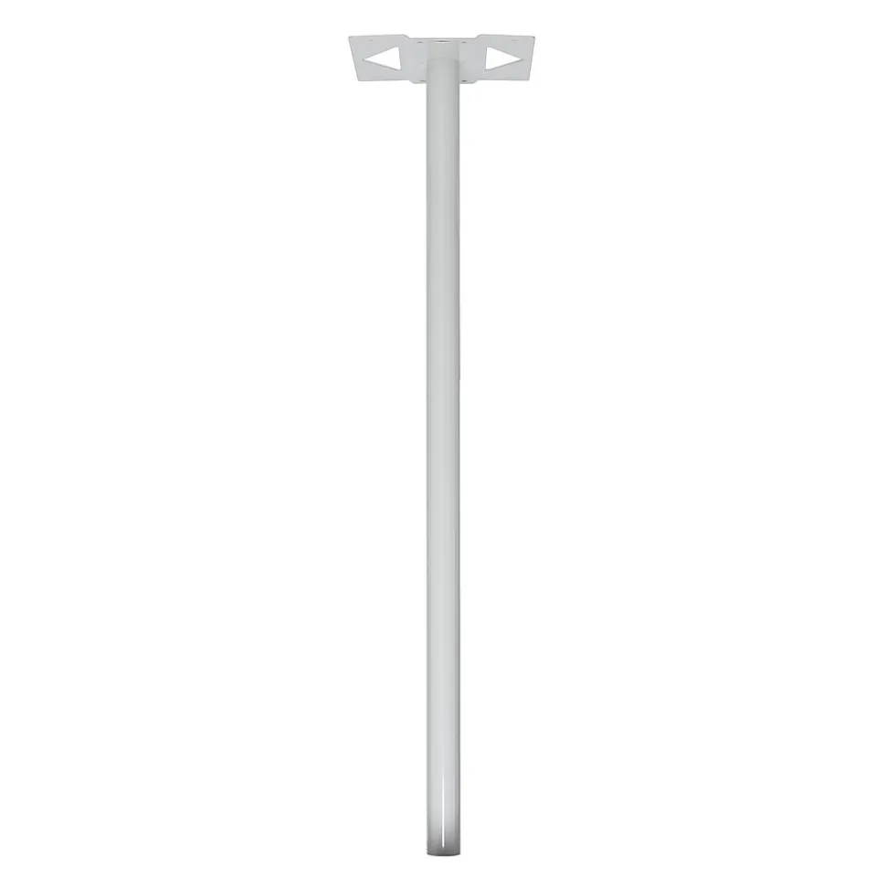 Pied elliptique Blanc neige brillant RAL 9016B