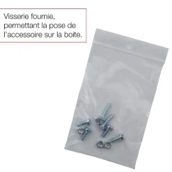 Pied elliptique Gris RAL 7037 M