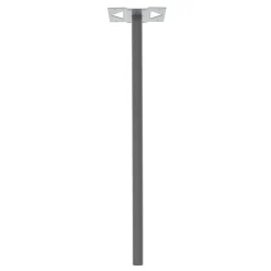 Pied elliptique Gris RAL 7037 M