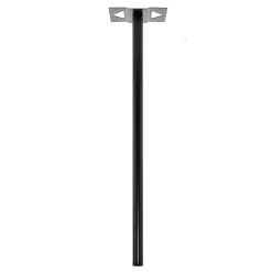 Pied elliptique Noir mat RAL 9005MT30