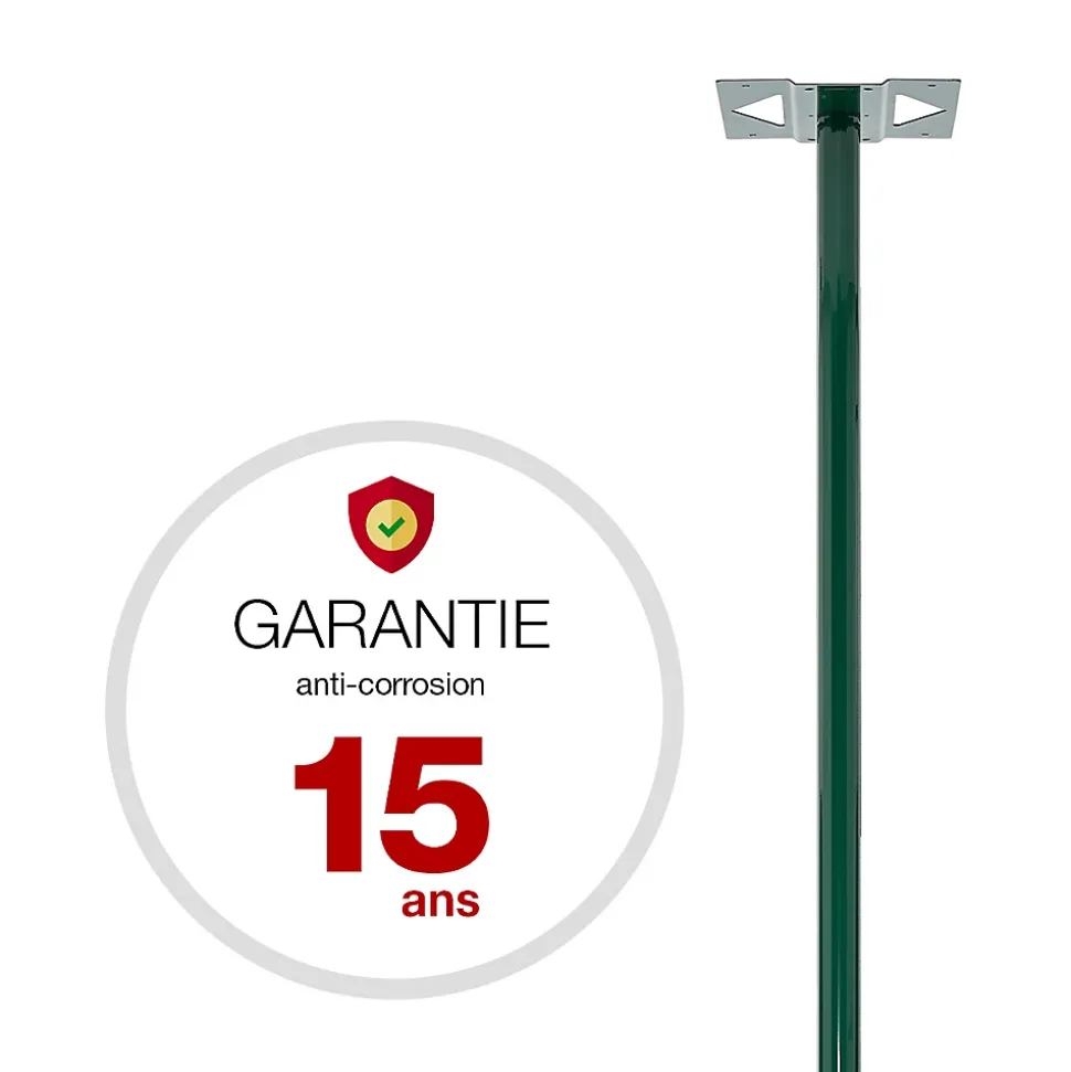 Pied elliptique Vert brillant RAL 6005B
