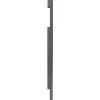 Pied latéral à sceller Gris anthracite mat sablé REN 0206MS