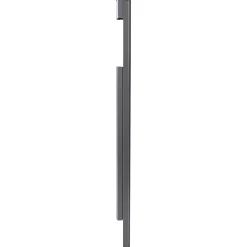 Pied latéral à sceller Gris anthracite mat sablé REN 0206MS