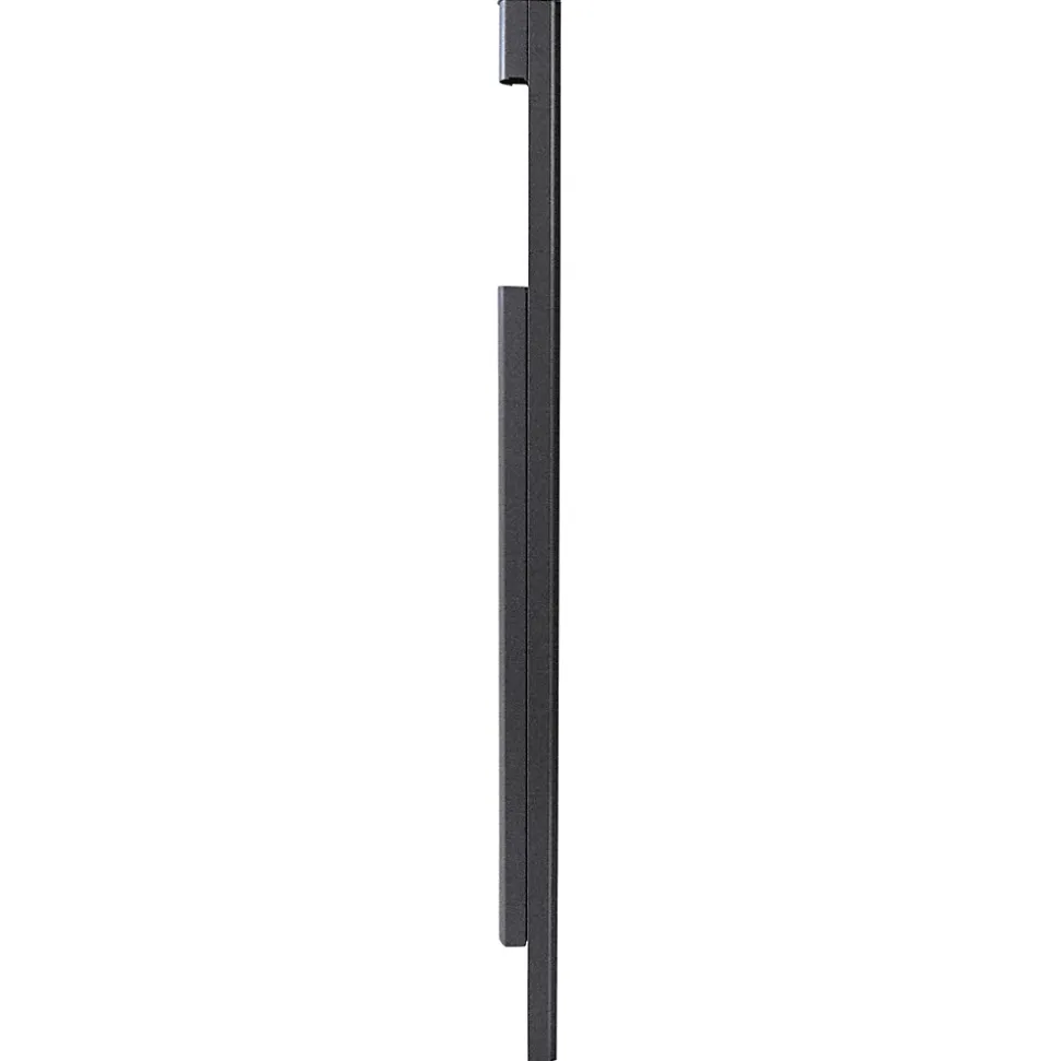Pied latéral à sceller Noir Sablé RAL 2100 MS