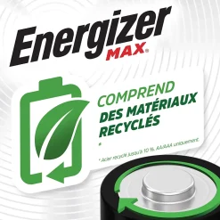 Pile AA LR6 Energizer Max vendue par 16 pièces