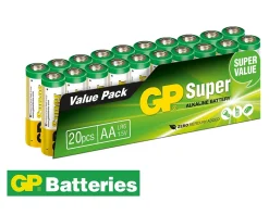 Pile alcaline AA / LR6 - 1.5V (pack de 20)